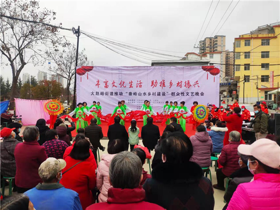 “丰富文化生活 推动秦岭山水乡村建设”文艺演出活动在王巷村举行