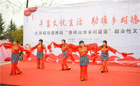 “丰富文化生活 推动秦岭山水乡村建设”文艺演出活动在王巷村举行